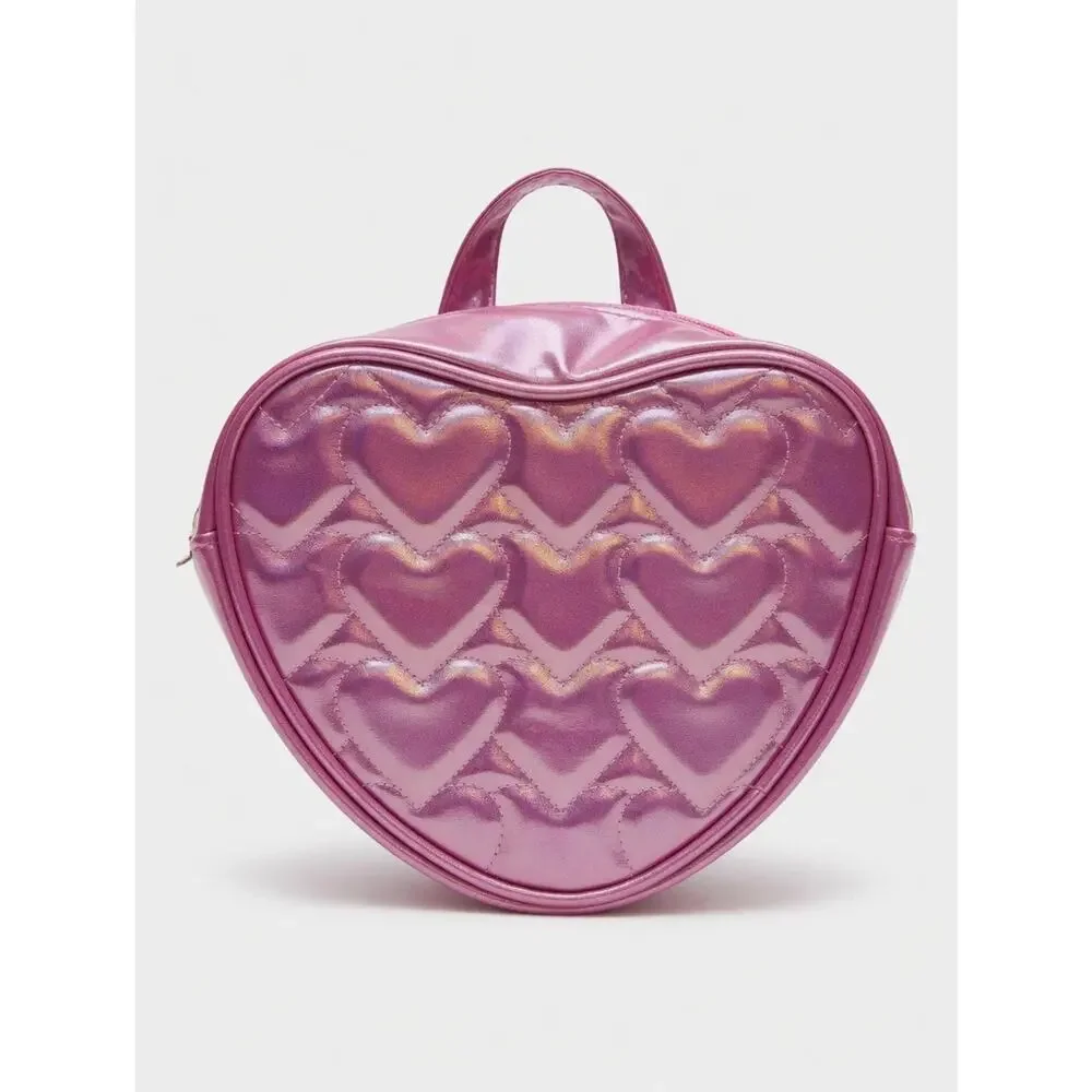 Wonder Nation Iridescent Heart Mini Purse – NWT